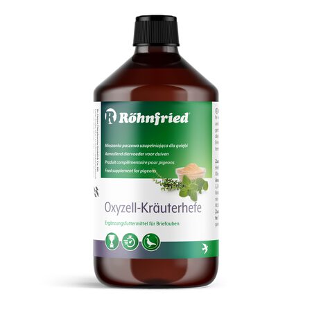DLA GOŁĘBI - OBNIŻKA Oxyzell - Kräuterhefe 500ml (drożdże w płynie) (1)