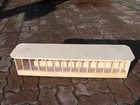 Wyposażenie i akcesoria do hodowli - Karmidło z deklem 50cm (dekiel) karmnik (3)