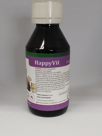 HappyVit 100 ml - witaminy dla gryzoni ( kompozycja 14 witamin)