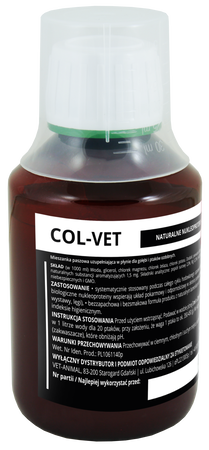 DLA GOŁĘBI - COL-VET wsparcie naturalnej odporności w walce z E. coli 250ml (1)