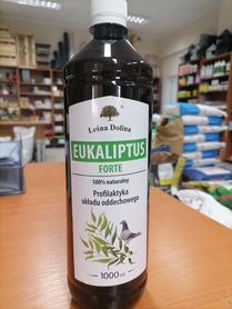 Eukaliptus Forte 1000ml profilaktyka układu oddechowego Leśna Dolina