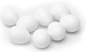 Jajka sztuczne dla gołębi (opak. 10szt.)