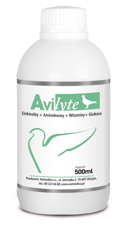 DLA GOŁĘBI - AviLyte (elektrolity, glukoza i witaminy) 500ml (1)
