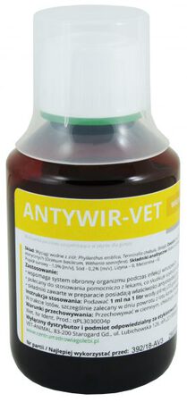Preparaty odpornościowe - ANTYWIR-VET 125ml (walka z wirusami) (1)