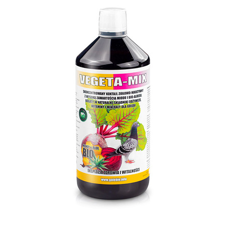 DLA GOŁĘBI - VEGETA-MIX 1l mix ziołowo-warzywny z miodem i aloesem 1l (1)