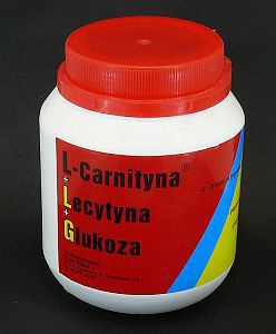 Lecytyna + L- carnityna + Glukoza 250g